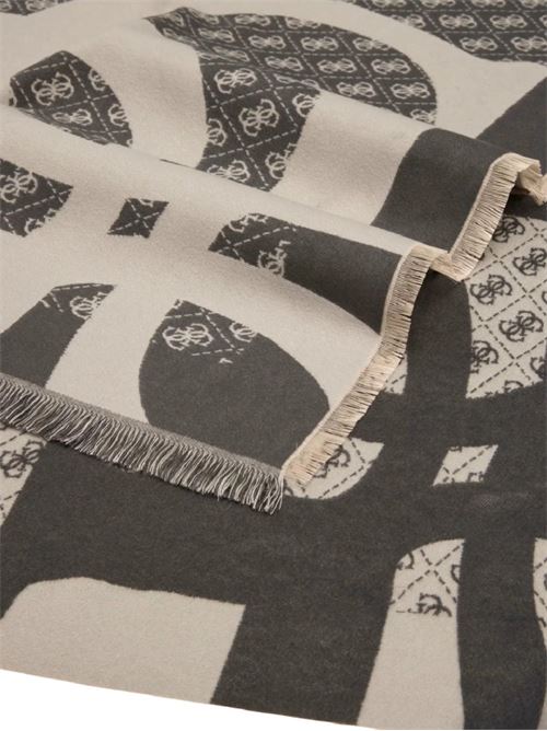 jacquard kefiah 135x135 Guess | AW5418 POL03NERO